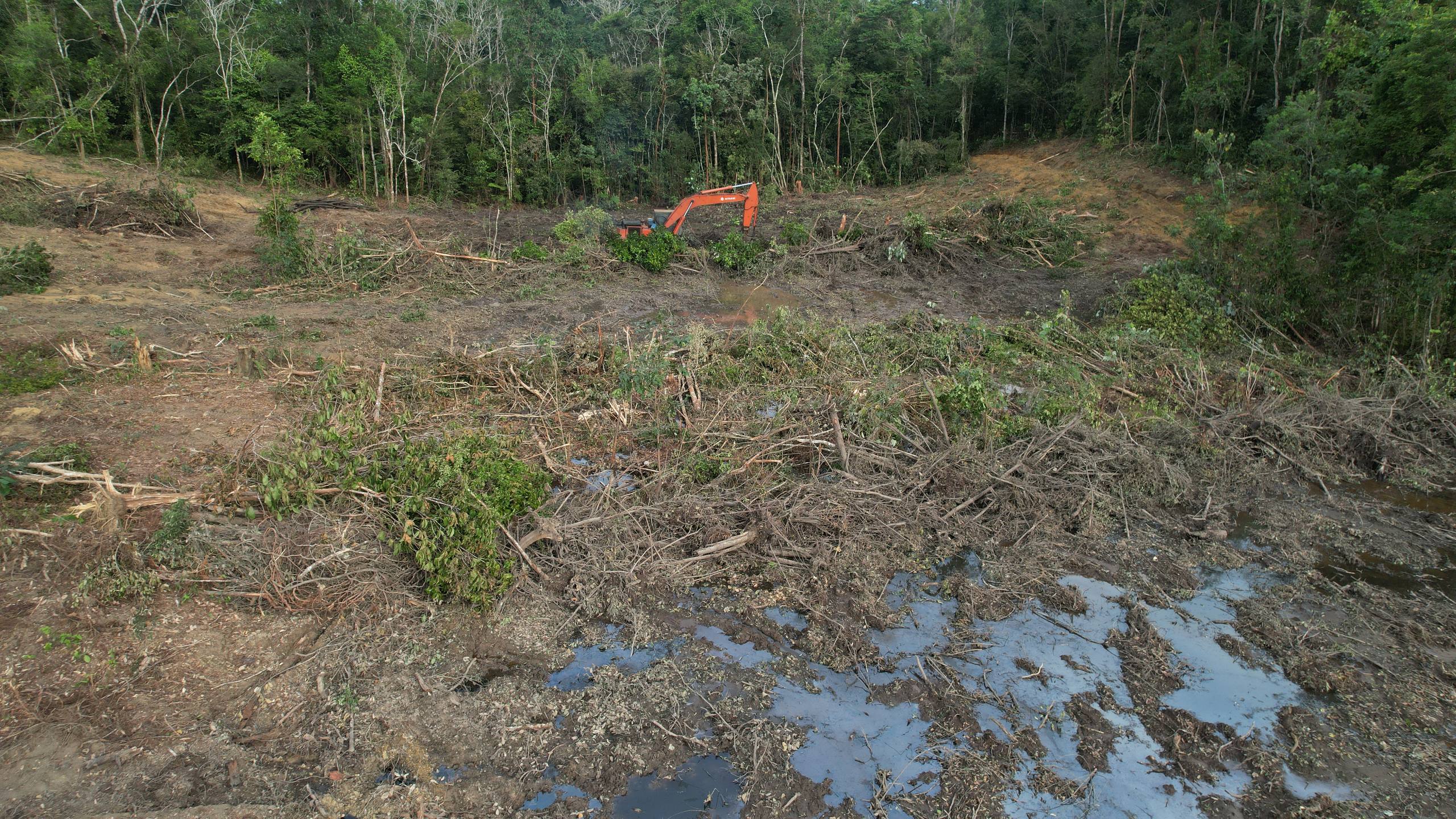 Perkembangan projek Sungai Ikan